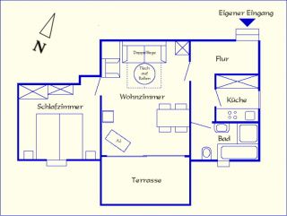 Ferienwohnung Gl&uuml;cksburg Ferienwohnung Jepsen Bild 2
